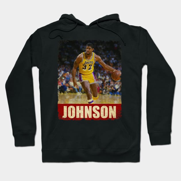 Magic Johnson - NEW RETRO STYLE Hoodie by FREEDOM FIGHTER PROD